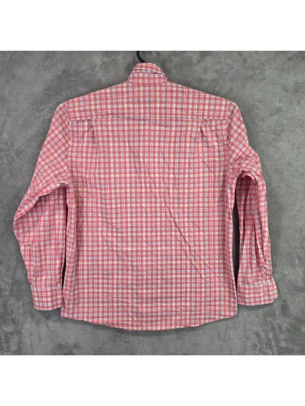 Men's Southern Tide Pink Plaid Classic Fit Stretch Button Up Shirt Size M - Picture 4 of 8